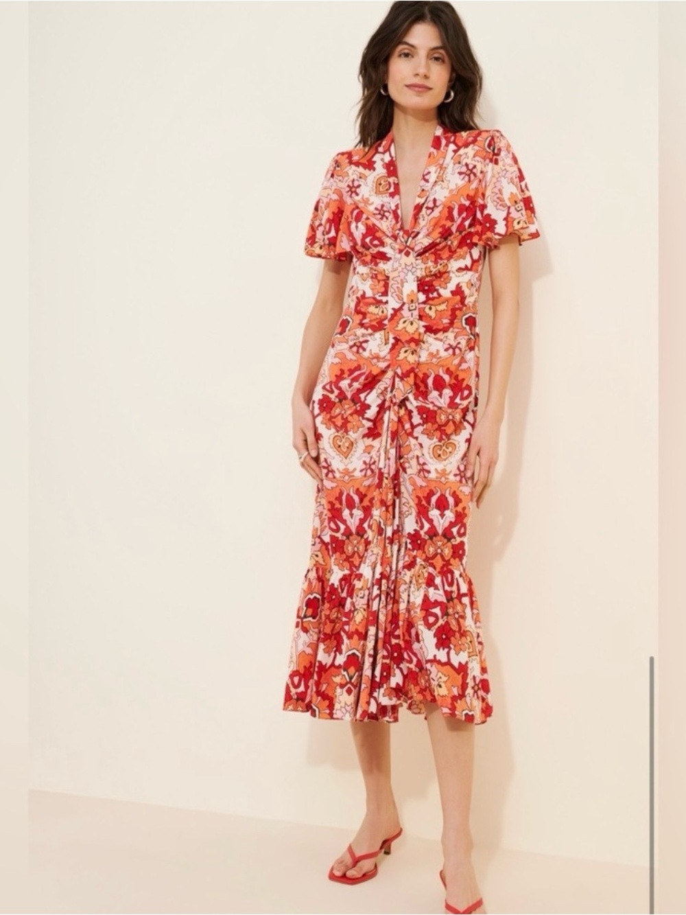 Cinq a Sept Damask Peeta Dress - Picture 1 of 7